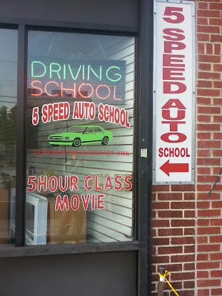 5 Speed Auto School Inc