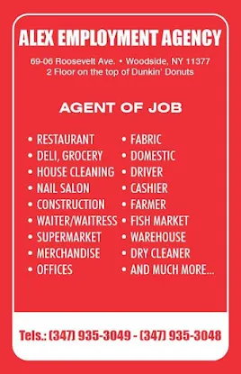Alex Employment agency
