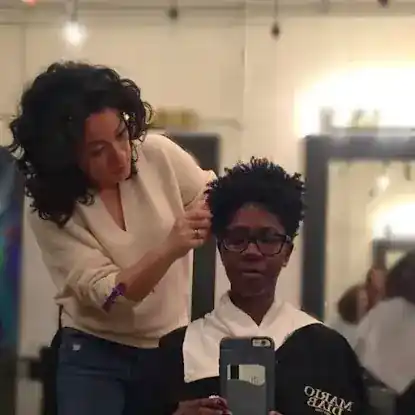 April Aguilar Hair