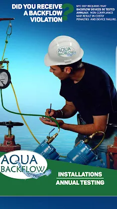 Aqua Backflow Testing