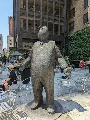 Big man sculpture