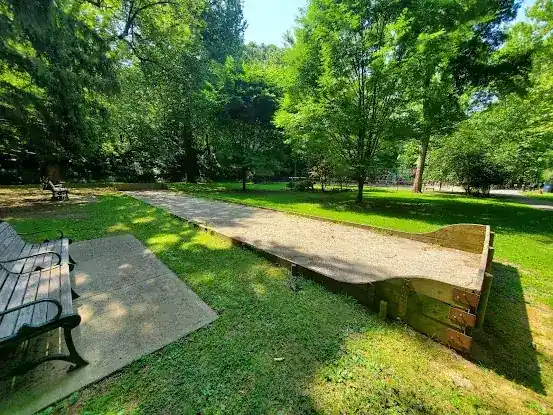 Bocce ball court
