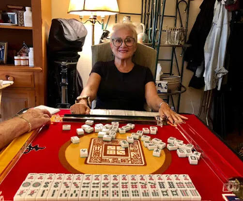 Bonnie's Mah Jongg Table