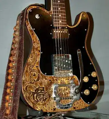 BurnWizard Custom Guitar Straps