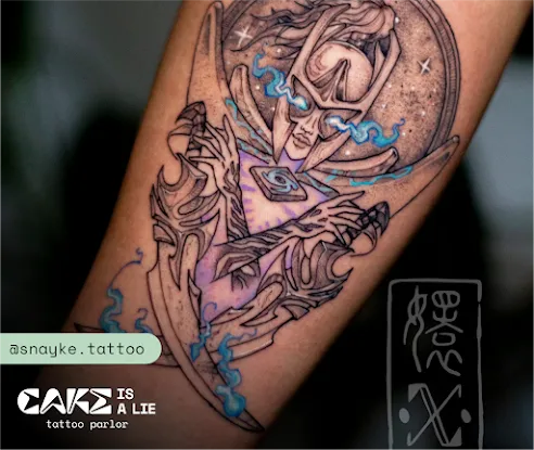 Cake Is a Lie Tattoo Parlor