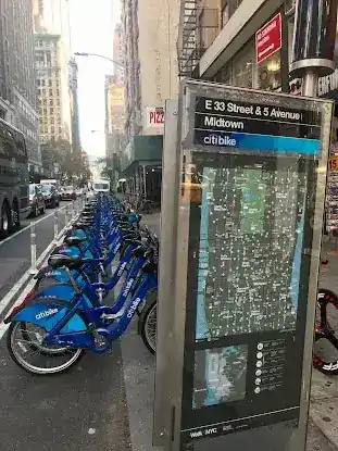 Citi Bike: E 33 St & 5 Ave