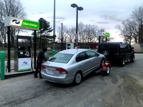 Clean Energy CNG Fuel Station