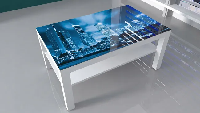 Custom Glass Table Tops - Fast, Free Shipping