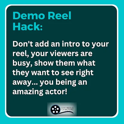 Demo Reels For Actors