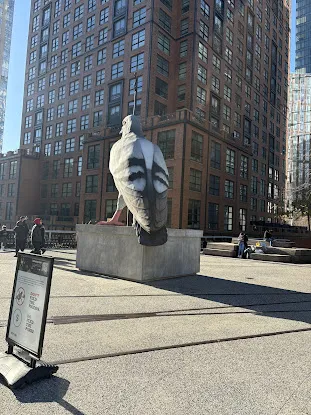 Dinosaur (Pigeon Statue)