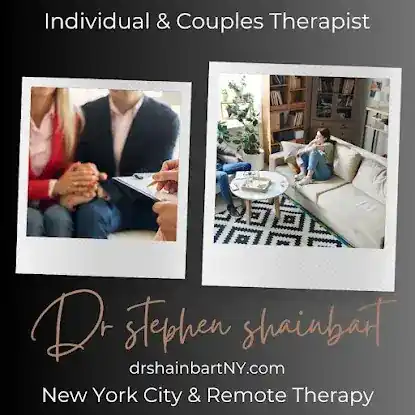 Dr Stephen Shainbart, PHD. Psychologist.