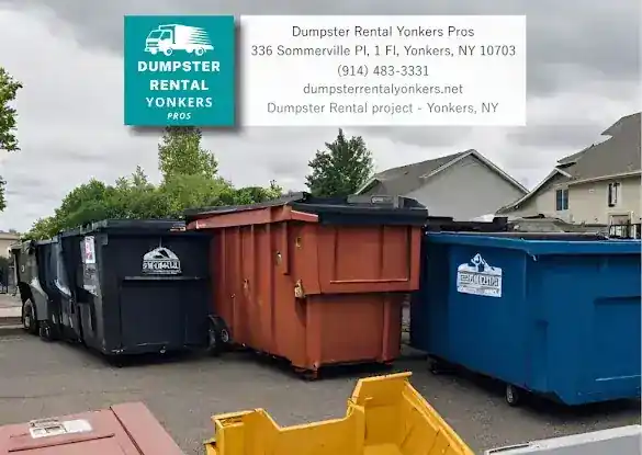 Dumpster Rental Yonkers Pros