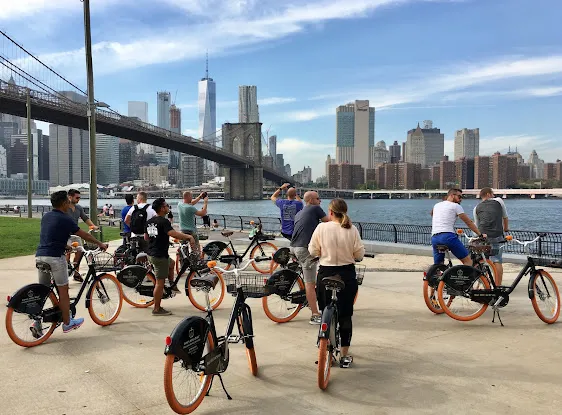 Fancy Apple Bike & Scooter Rentals and Tours at Brooklyn Bridge
