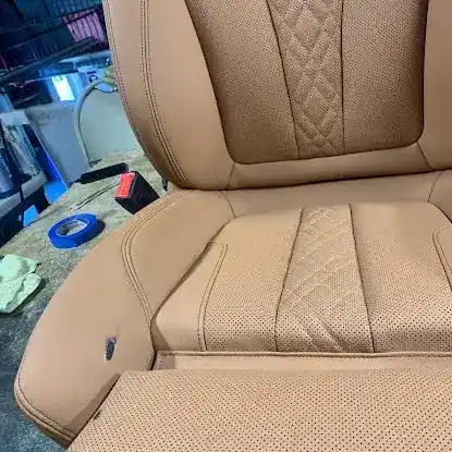 Fantastic auto upholstery in