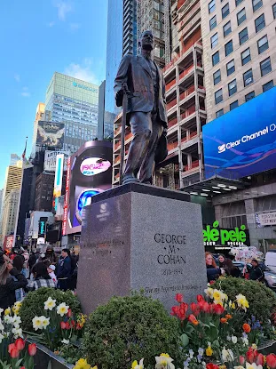 George M. Cohan Statue
