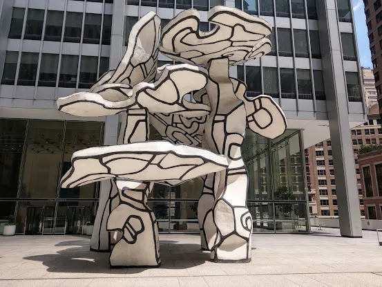 Group of Four Trees, 1969-72