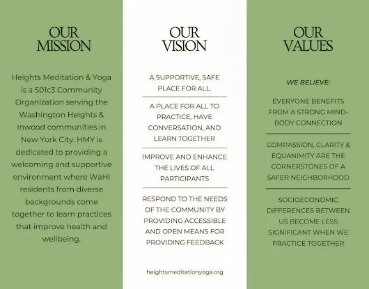 Heights Meditation & Yoga, Inc.