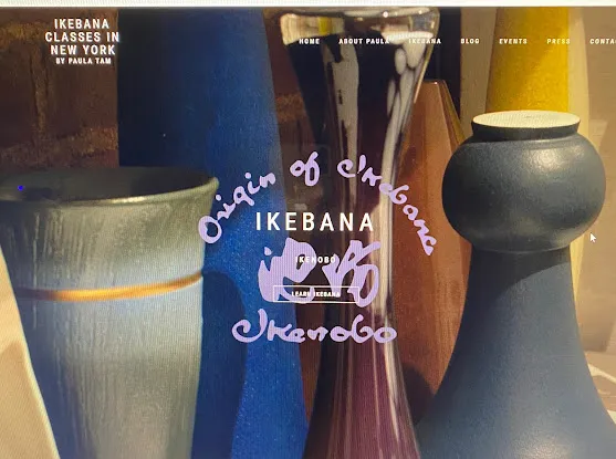 Ikebana Classes in New York by Paula Tam