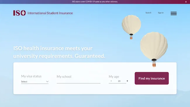 ISO Student Insurance