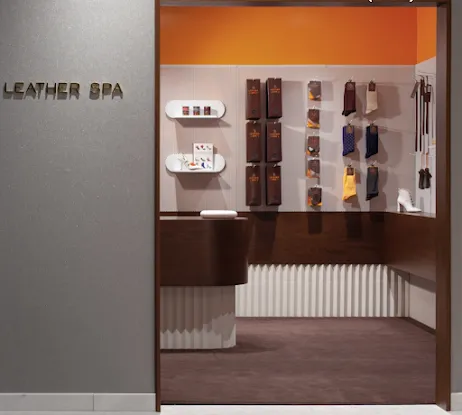 LEATHER SPA Saks Fifth Avenue