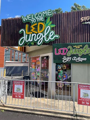 LED Jungle Sign