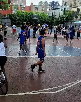 Magenta Basketball Court