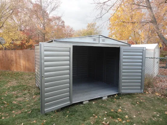 Man Products Steel Sheds and Cellar Doors / SteelSheds.US