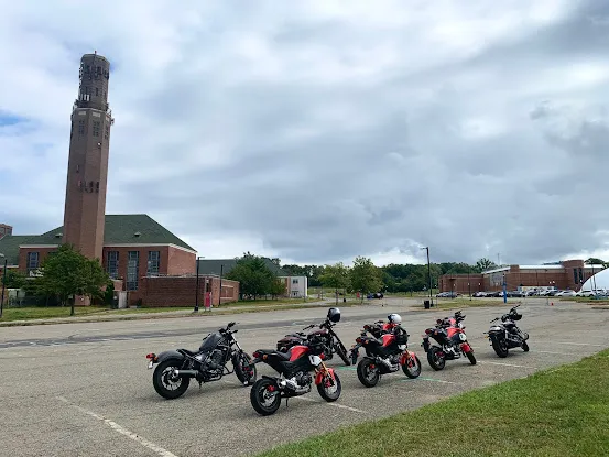 Motorcycle Safety School - College of Staten Island. Parking Lot 3