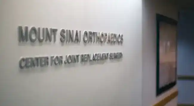 Mount Sinai Orthopedics Center for Joint Replacement Surgery