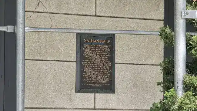 Nathan Hale Plaque
