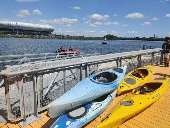Newark Riverfront Park Boat Dock
