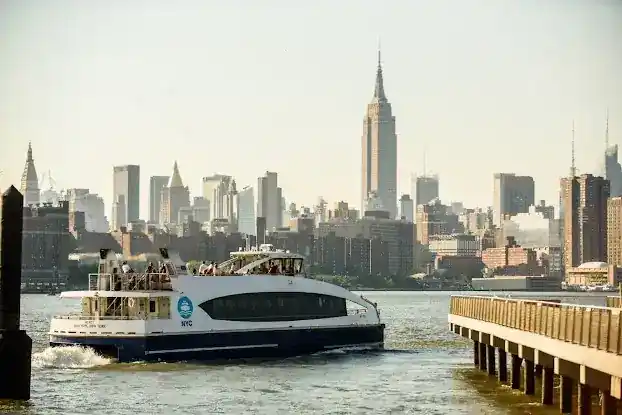 NYC Ferry operated by Hornblower