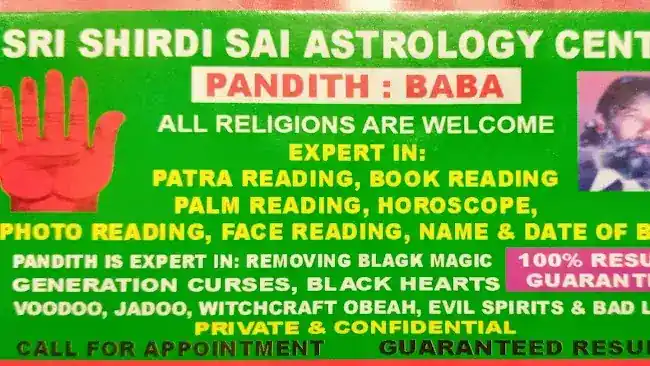 Pandith Baba- Indian Astrologer and Psychic Centre
