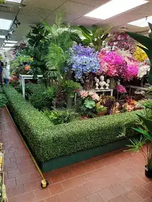 pany silk flowers