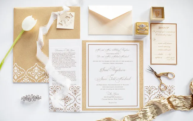 Plume and Stone Wedding Invitations and special occasion stationery