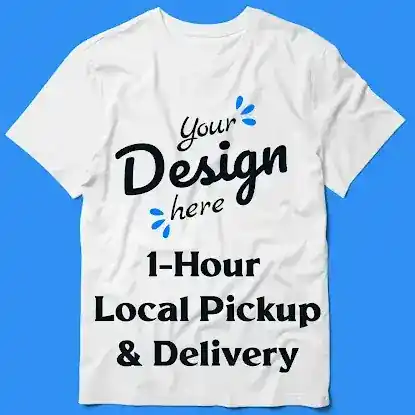 Same Day Custom T-Shirts Printing NYC | 1-Hour Pickup and Delivery