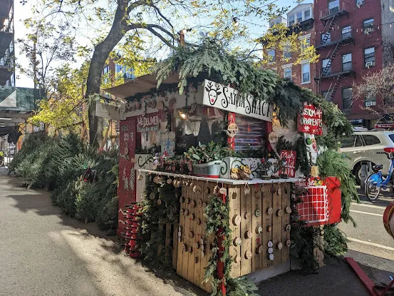 Santa Shack Christmas Trees