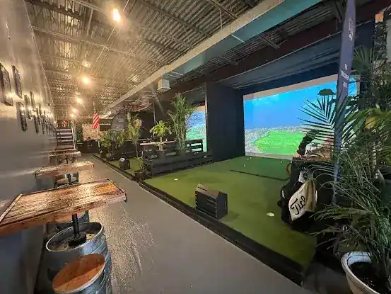 The Challenger Bay Indoor Golf & Sports Bar