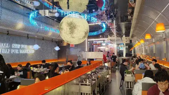 THREE-HOT-POT & BBQ