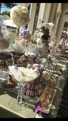 Treat Me Sweet Candy Buffets and Marquee Light up Letters