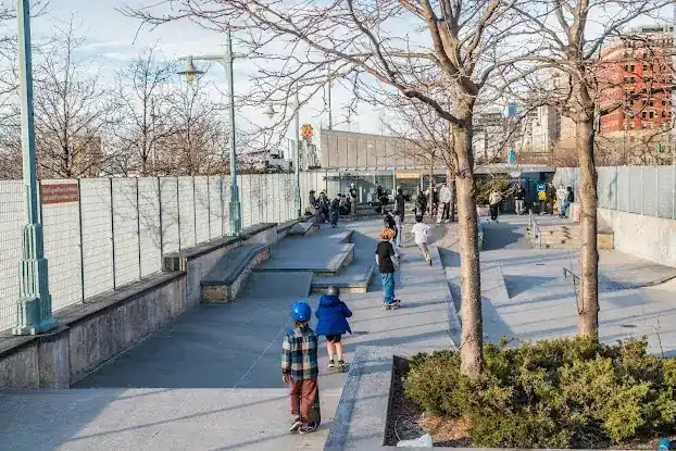 Tribeca Skatepark at Hudson River Park