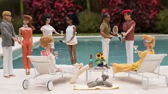Vintage Barbie and Ken