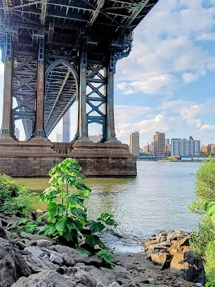 Vista Point Manhattan and Brooklyn bridges