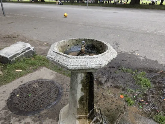 Volleyball Courts Drinking Fountain