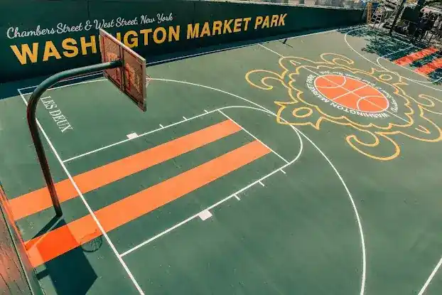Washington Market Park Basketball Court