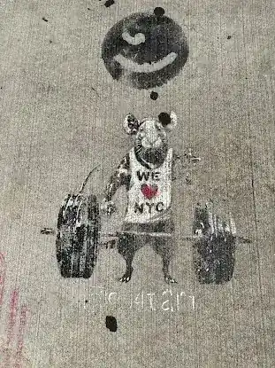 We Love NYC Rat
