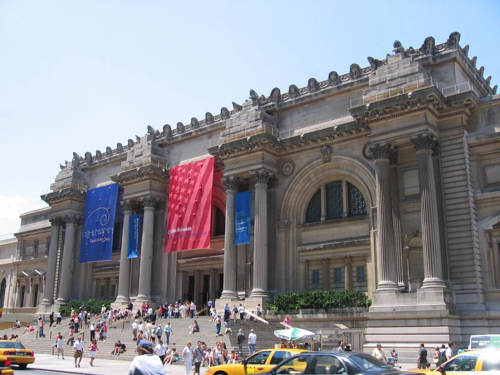Main Fifth Avenue entrance of The Metropolitan Museum of Art