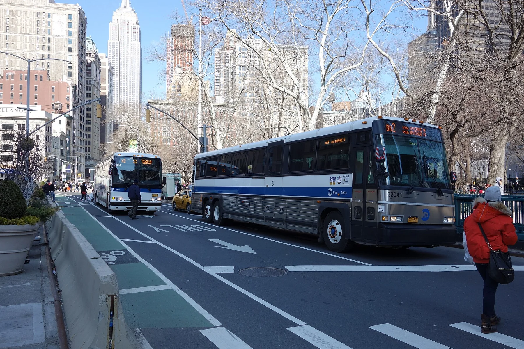 Broadway and 23rd Street in the Flatiron District, Manhattan