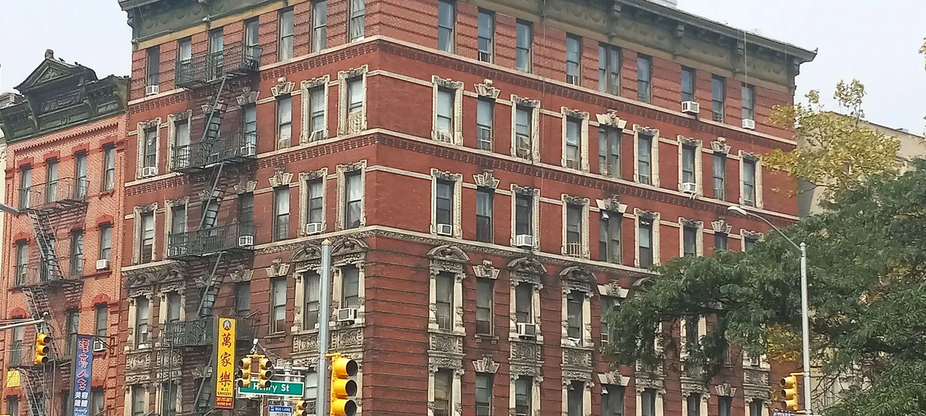 Lower East Side streetscape in Manhattan in July 2025