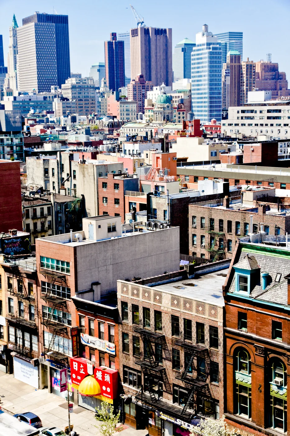 Street scene in Nolita, Manhattan